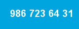 986 723 64 31 986 723 64 31